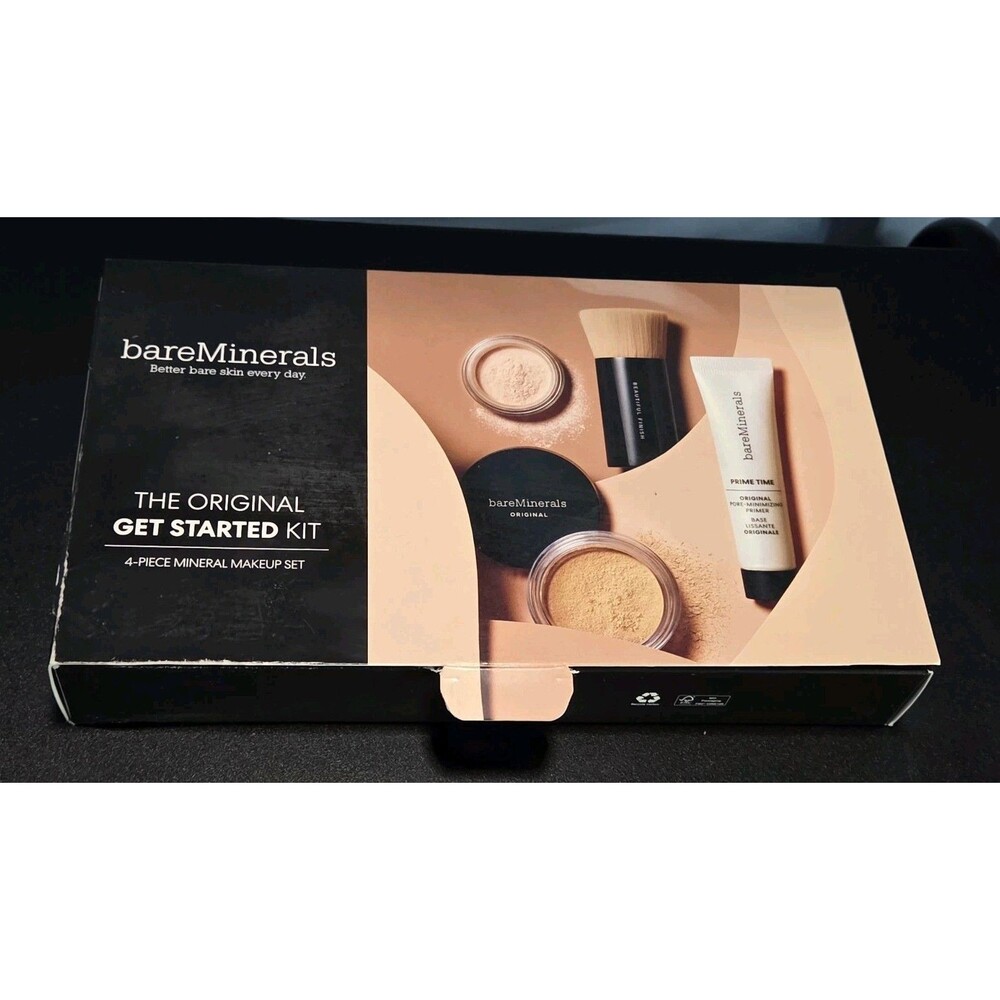 NEW bareMinerals - Original Get Started Kit - 4-piece mineral set-Neutral Tan 21